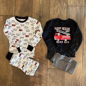 4T Carter's Fire Truck Pajamas